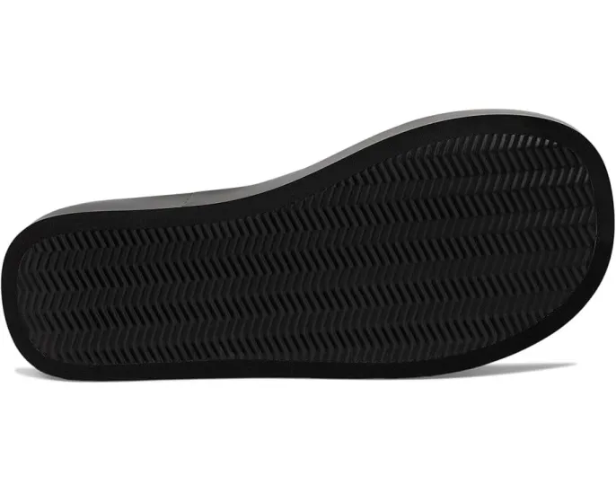 Кожаные шлепанцы Leather Platform Flip Flop от Tory Burch на платформе