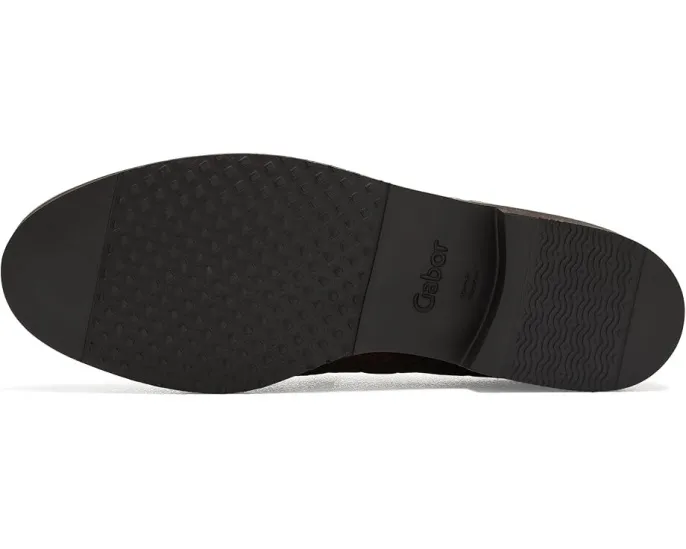 Лоферы Gabor Penny из замши на низком ходу