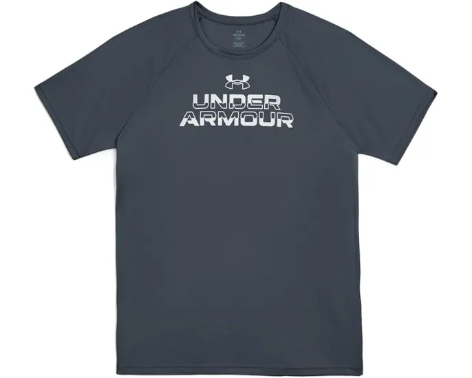 Футболка Split Wordmark Tech для детей от Under Armour