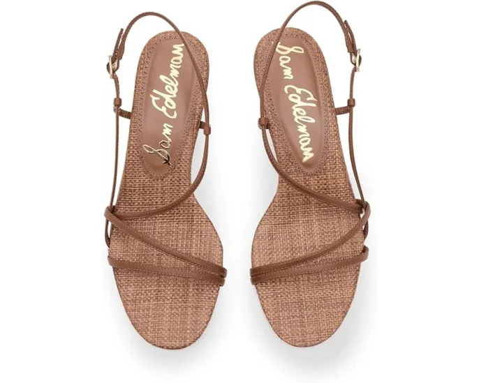 Туфли Sam Edelman Cora на расклешенном каблуке с ремешками и кожаной подкладкой