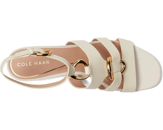 Cole Haan Сандалии Lyanna Link с ремешком на щиколотке и квадратным каблуком