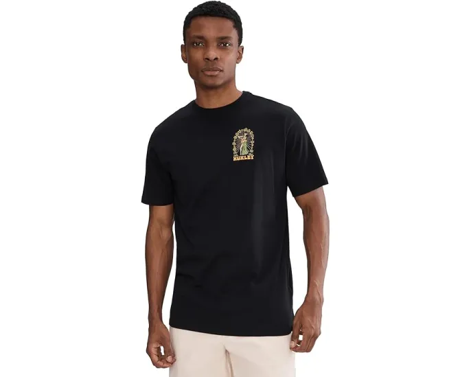 Hurley Island Time Футболка с коротким рукавом и боковыми швами