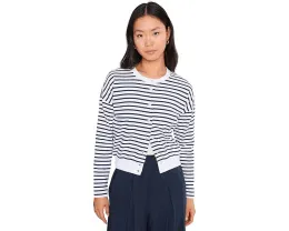 Кардиган Lilla P с резинкой по краям из структурированного трикотажа