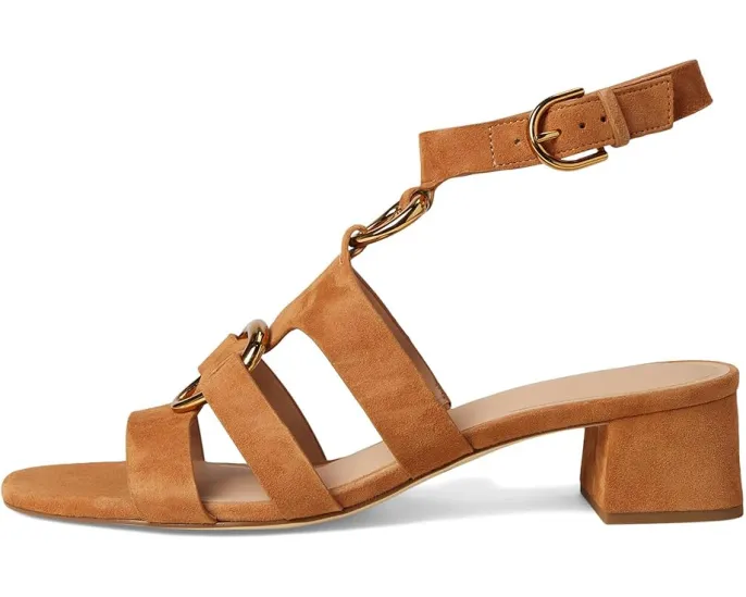 Cole Haan Сандалии Lyanna Link с ремешком на щиколотке и квадратным каблуком