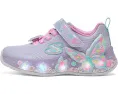 Детские кроссовки SKECHERS KIDS Butterfly Bliss со светящейся подошвой и стразами