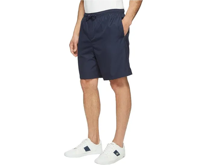 Легкие теннисные шорты Lacoste Diamond Taffeta с принтом