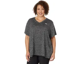Under Armour Plus Size Tech Short Sleeve V-Neck Twist футболка с V-образным вырезом