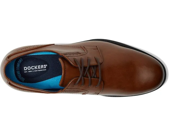 Классические оксфорды Dockers Edgar из искусственной кожи с круглым носком