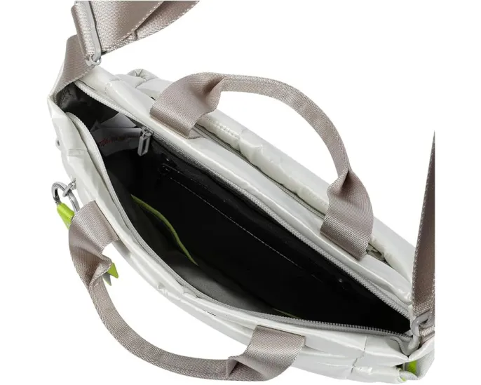 Мягкая сумка Hedgren Softy Handbag из водоотталкивающей ткани с множеством карманов