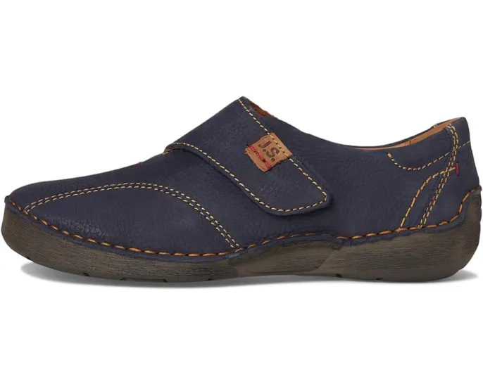 Туфли Josef Seibel Fergey 68 из нубука с застежкой на липучке