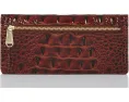 Кошелек Brahmin Melbourne Ady из кожи с одиннадцатью отделениями для карт