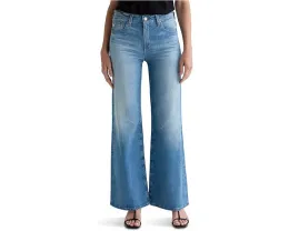 Джинсы AG Jeans Saige Mid Rise Wide Leg с широкой штаниной