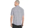 Рубашка Faherty Short Sleeve Breeze с принтом и расслабленным кроем