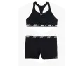 Детский комплект Nike Kids из бикини и шорт с логотипом и рейсербэком