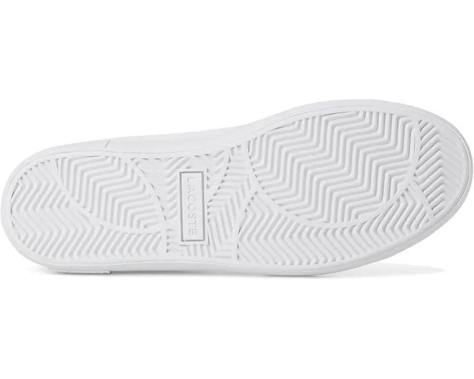 Кроссовки Lacoste Powercourt с верхом из кожи и контрастным крокодилом