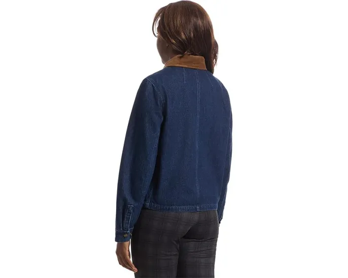 Джинсовая куртка Barn Jacket с вельветовым воротником от Elliott Lauren