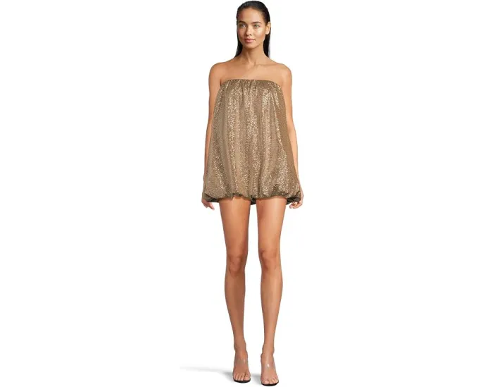 Белое платье Beverly Bubble от Show Me Your Mumu с пышным подолом