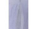 Топ Eileen Fisher с воротником классического стиля из полосатого поплина