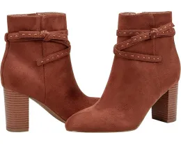 Ботильи Bandolino Ocorn с ремешками и узлом на боку на массивном каблуке