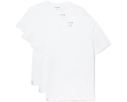 Lacoste Футболка с V-образным вырезом 3 шт из чистого хлопка