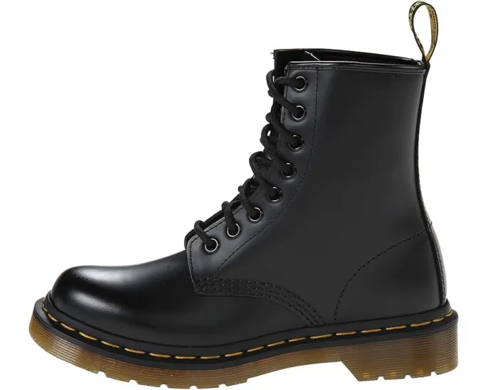 Женские ботинки Dr. Martens 1460 на шнуровке из гладкой кожи