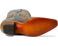 Сапоги Corral C4124 до середины икры с вышивкой и квадратным каблуком