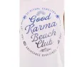 Маечка Beach Club Vibe от Spiritual Gangster белого цвета