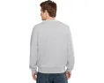 Свитшот Lacoste с жаккардовым воротником из экологичного джерси