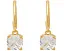 Серьги-конго Kate Spade New York 6mm Square Huggies с цирконием