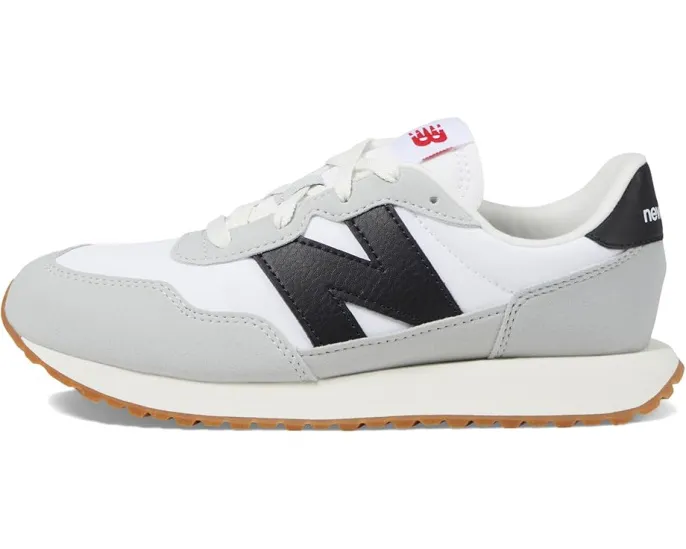 Кроссовки New Balance 237 для детей с кожаным верхом и съемной стелькой