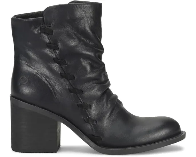 Ботинки Born Toni с декоративной строчкой и молнией сбоку