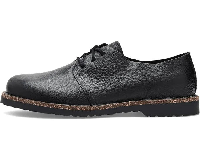 Кожаные туфли Uppsala Low Lace Up с пробковой стелькой от Birkenstock