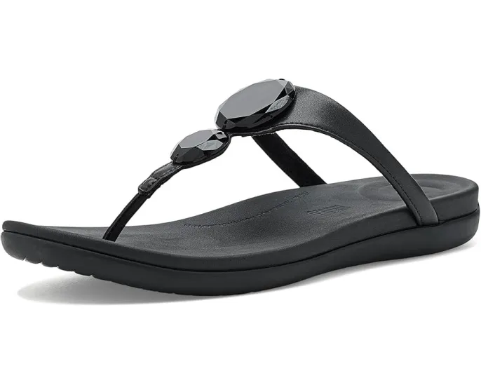 Босоножки Solay Glossy Disc с перепонкой на мыске FitFlop