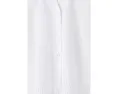 Petite Organic Linen Cotton V-neck Cardigan