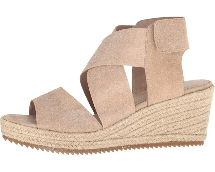 Босоножки Eileen Fisher Willow 3 на танкетке с ремешком на липучке