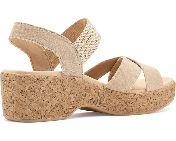 Босоножки Verity Slingback от LifeStride на танкетке с квадратным носком