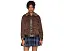 Куртка Faux Fur Trucket с отделкой под кожу от Avec Les Filles