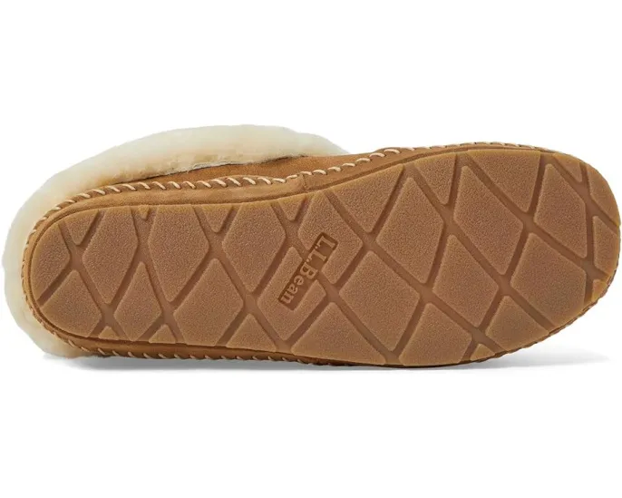 L.L.Bean Тапочки Wicked Good Squam Lake из замши с шерстяной подкладкой
