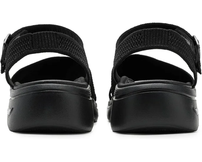 Сандалии SKECHERS GO Walk Arch Fit 2.0 с блестящей пряжей и поддержкой свода стопы