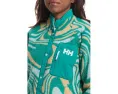 Толстовка Helly Hansen Imperial Printed Pile Snap с принтом на флисе и накладными карманами