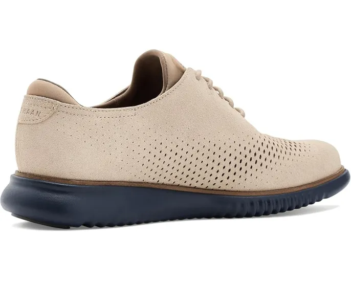 Оксфорды 2.Zerogrand Casual Leather Laser Wing Tip на легкой подошве