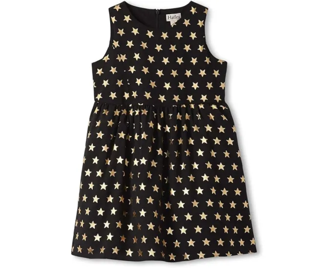 Платье принцессы Hatley Kids с принтом звезд и эластичной талией