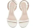 Босоножки Kellie Sandals 50 Stuart Weitzman на каблуке 5 см кремового цвета