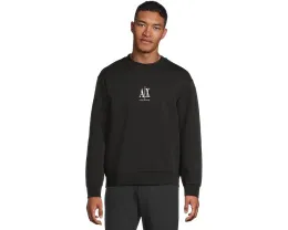 Свитшот Armani Exchange Icon Logo с логотипом цвет Черный