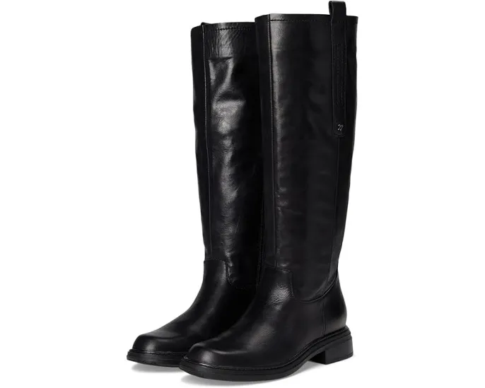 Узкие высокие сапоги Ontime Narrow Calf до колена с круглым носком и боковой молнией