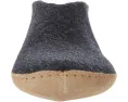 Войлочные тапочки Glerups Wool Shoe с кожаной подошвой и влагоотводящими свойствами