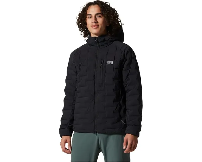 Куртка Mountain Hardwear Stretchdown с капюшоном на эластичной ткани