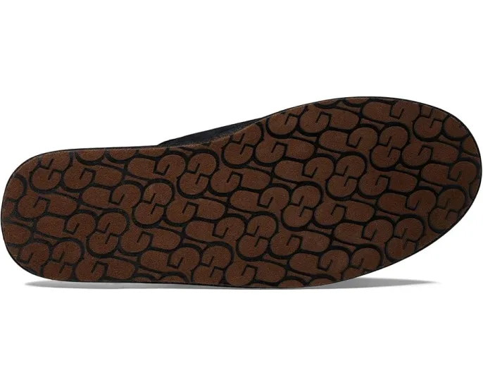 Тапочки UGG Scuff из овчины с подошвой из замши и подкладкой UGGpure