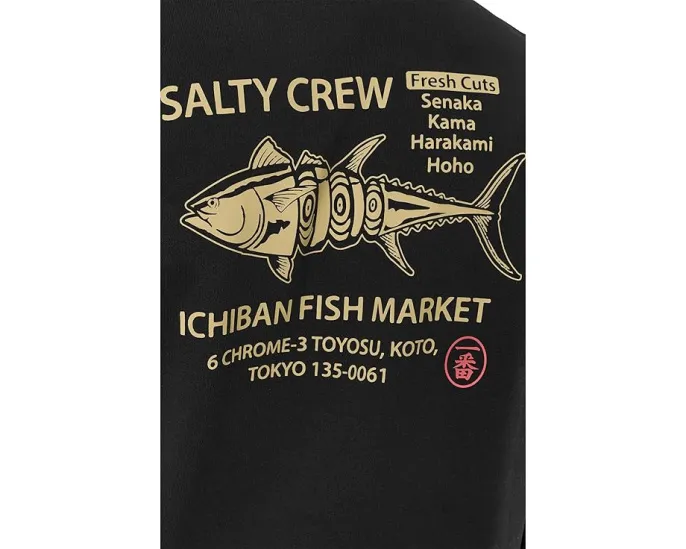 Толстовка Salty Crew Ichiban Fleece с капюшоном и принтом на груди и спине