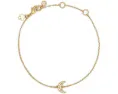 Браслет You're A Gem Pave Moon с подвеской в виде полумесяца от Kate Spade New York